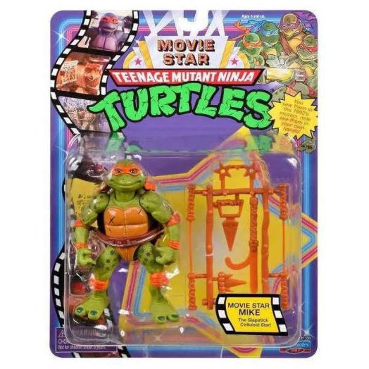Teenage Mutant Ninja Turtles Movie Star Michelangelo Action Figure (Limited Edition)