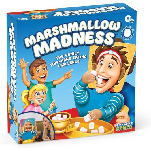 Marshmallow Madness Family Board Game - Exciting Party Game for Kids & Adults, Ages 8+