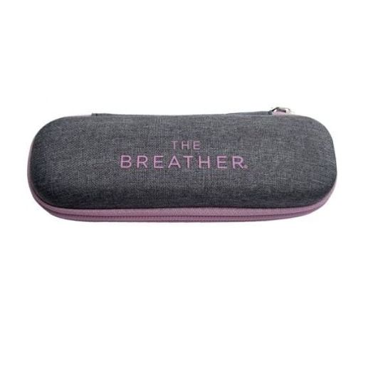 PN Medical The Breather Respiratory Muscle Trainer Travel Case, Pink