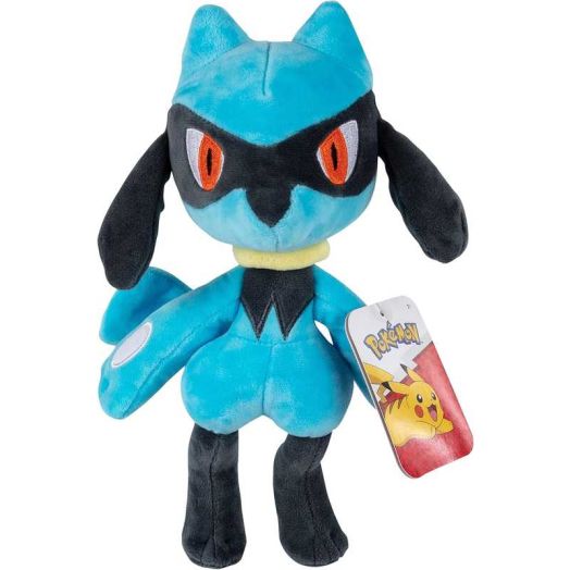 Pokemon 8" Riolu Plush - Officially Licensed - Lucario Evolution Figure - Quality Soft Stuffed Animal Toy - Gift for Kids, Boys, Girls - 2+