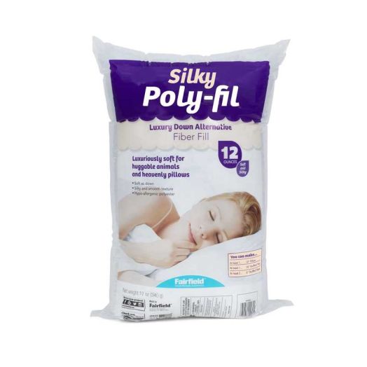 Silky Poly-Fil Fiber Fill by Fairfield, 12oz Bag