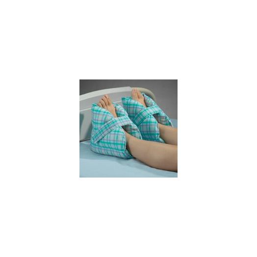 Posey Heel Pillows, Pastel Plaid Standard Size Pair