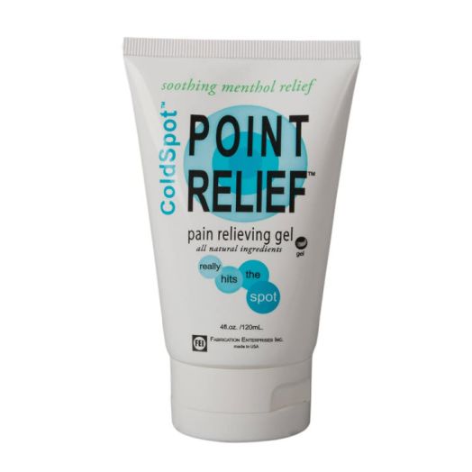 Fabrication Enterprises Point Relief ColdSpot Topical Analgesic Gel, 4 oz