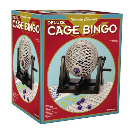 Pressman Toys - Bingo: Deluxe Cage for Children Ages 7 and Up