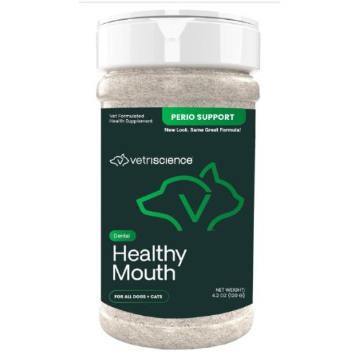 VetriScience Healthy Mouth Dog Dental Powder, Perio Support