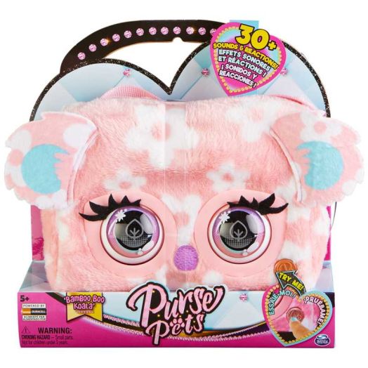 Purse Pets, Bamboo Boo Koala with over 30 Sounds and Reactions