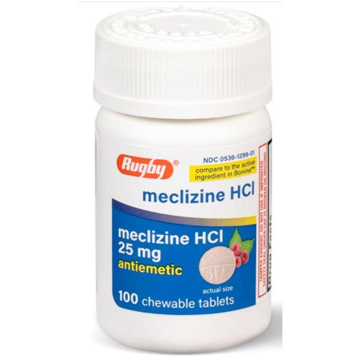 Rugby Travel Sickness, Tablets, 100 Ea