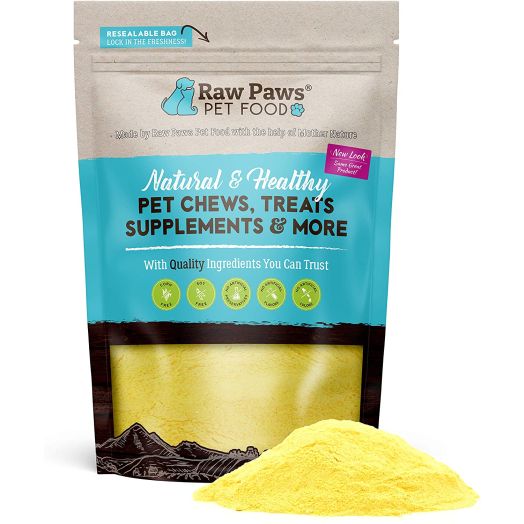 Raw Paws Pet Organic Pure Pumpkin for Dogs and Cats, Powder - Fiber for Dogs - Cat and Dog Digestive Supplement for Healthy Stool, Regularity, Dog Gas Relief and Anti Scoot - Cat and Dog Diarrhea Relief