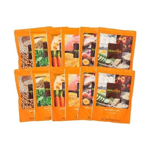 Real Food Blends Pureed Tube Feeding Formula, Eggs Apples & Oats