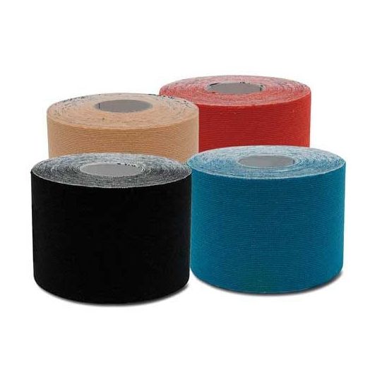 ReliaMed Body Sport Water Resistant Physio Tape, 1 Inch x 5.5 Yard Natural