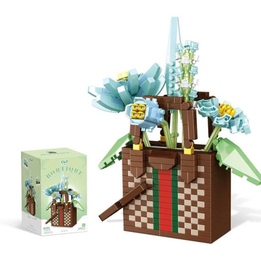 Remocguys Flowers Building Set Botanical Collection Blocks Kit for Adults Not Compatible with Lego