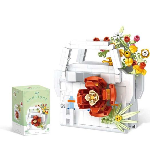 Remocguys Flowers Building Set Botanical Collection Blocks Kit for Adults Not Compatible with Lego
