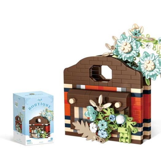 Remocguys Flowers Building Set Botanical Collection Blocks Kit for Adults Not Compatible with Lego