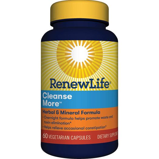 ReNew Life Cleanse More Dietary Supplement Capsules - 60 Capsules