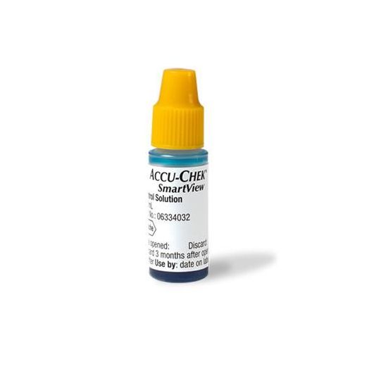 Roche Accu-Chek SmartView Level 1 Glucose Control Solution, 2.5 mL