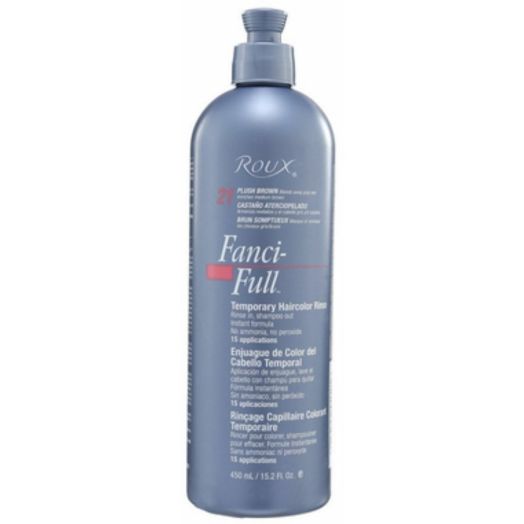 Roux Fanci-Full Temporary Color Rinse 21 Plush Brown, 15.2 oz | Fanci-Full