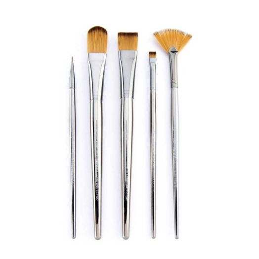RZEN-SET736-ZP | zen 73 Series 5pc Standard Handle Variety Brush Set