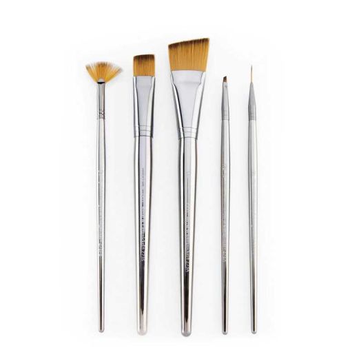 RZEN-SET738-ZP | zen 73 Series 5pc Standard Handle Variety Brush Set