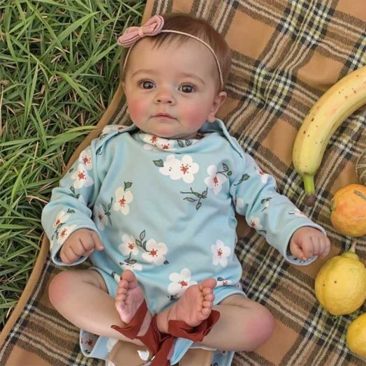 RSG 17-inch Lifelike Reborn Baby Dolls, Newborn Baby Dolls, Full Body Cloth Real Life Baby Dolls with Gift Box for Kids Age 3+
