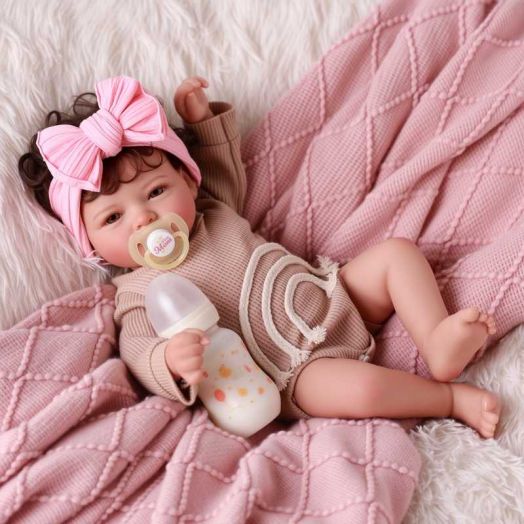 RSG Baby Dolls, 17 inch Large Realistic Cute Soft Body Baby Doll Real Life Baby Dolls with Accessories for 3+ Year Old Girls Gifts, Pretend Play