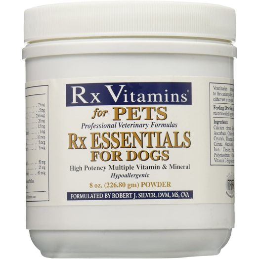 Rx Vitamins Essentials for Dogs - Vitamin & Mineral Multivitamin - Powder 8 oz