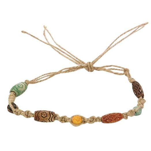 Natural Cord Necklace and Bracelet Craft Kit