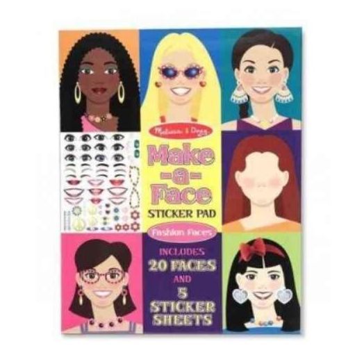 Melissa and Doug Make-A-Face Sticker Pad