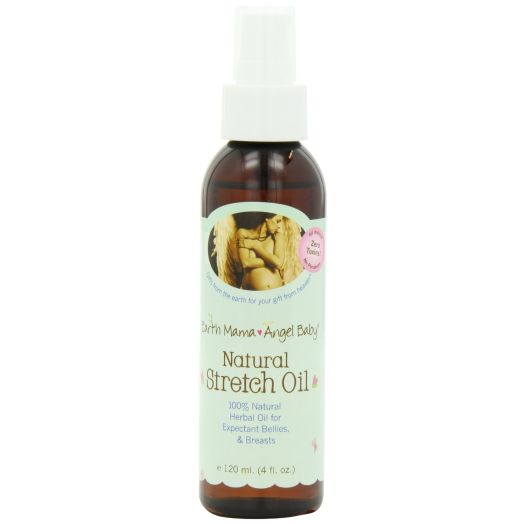 Earth Mama Belly Oil, 4-Ounce Bottle (Packaging MayVary)