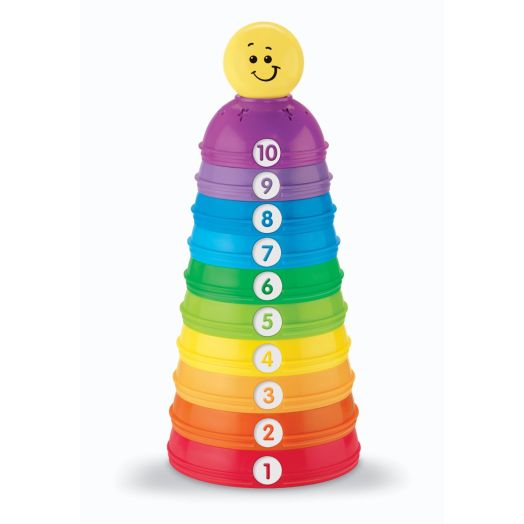 Fisher-Price Brilliant Basics Stack and Roll Cups