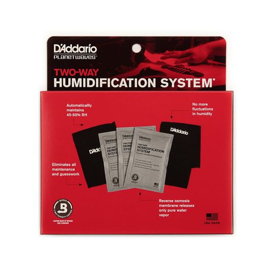 Planet Waves Humidipak Automatic Humidity Control System (For Guitar)