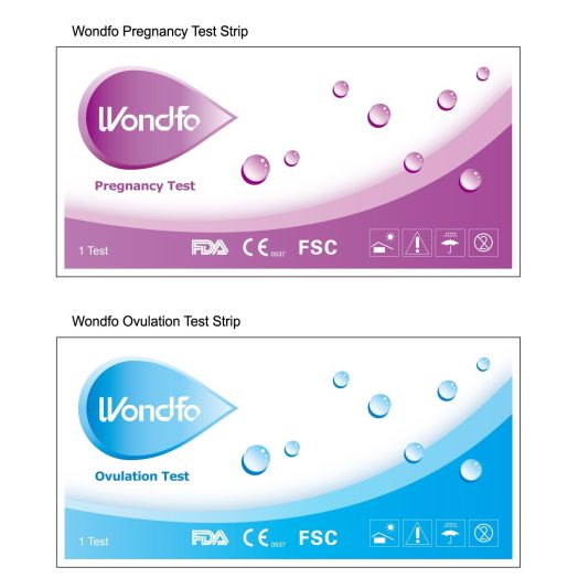 Wondfo Combo 40 Ovulation and 10 Pregnancy Urine Test Strips