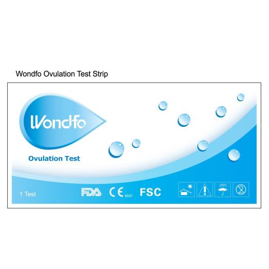 Wondfo One Step Ovulation (LH) Test Strips, 50-Count