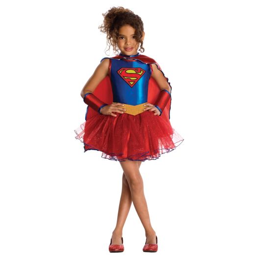 Justice League Child's Supergirl Tutu Dress - Medium