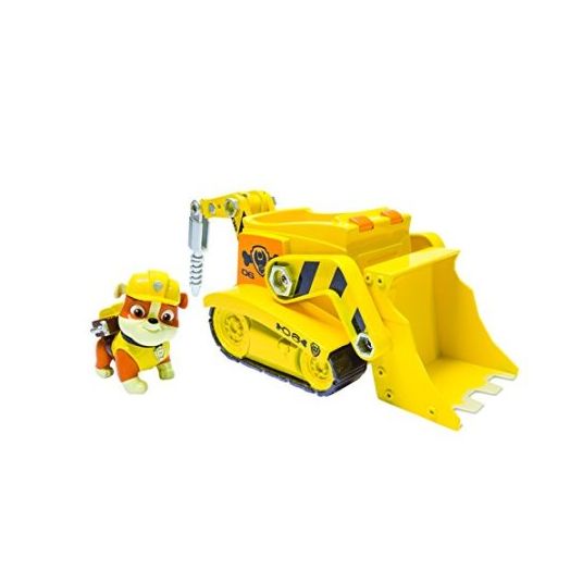 Nickelodeon, Paw Patrol - Rubble's Digg'n Bulldozer, Vehicle and Figure
