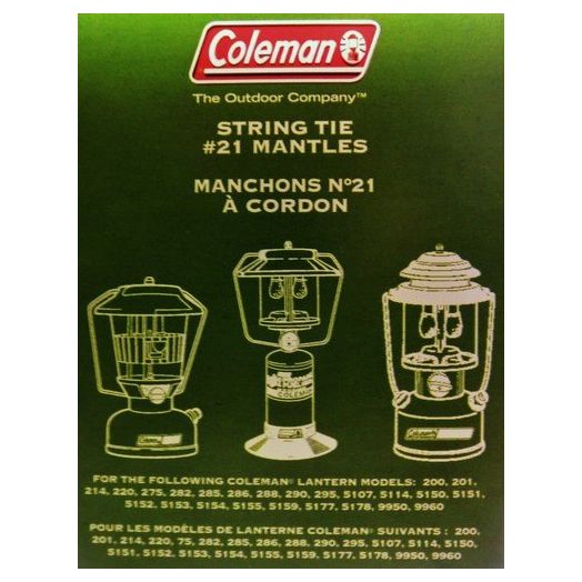 Coleman Tie-Style Mantle, 4-Pack