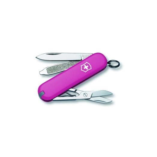 Victorinox Swiss Army Classic Knife, 58mm, Pink