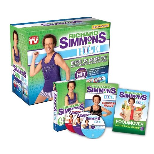 Richard Simmons Project H.O.P.E. Home Workout System DVD
