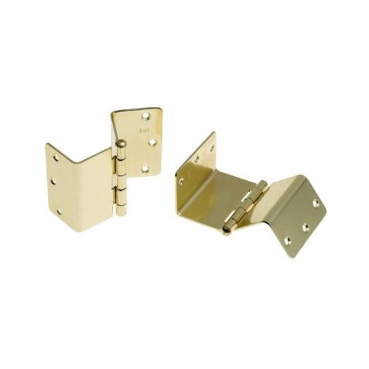 HealthSmart Expandable Door Hinges, Brass
