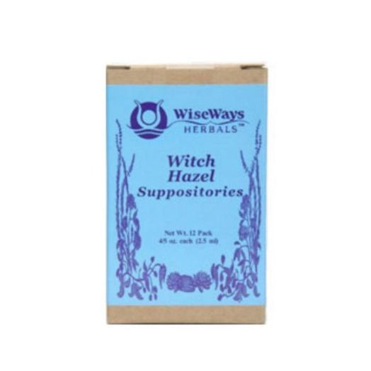 Witch Hazel Suppositories 12 Count