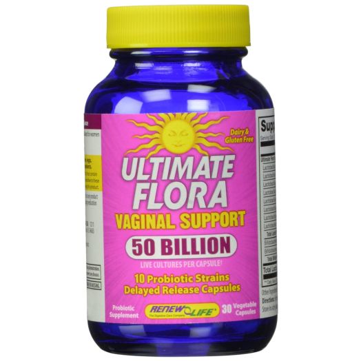 Renew Life Ultimate Flora Vaginal Support 50 Billion, 30-Count