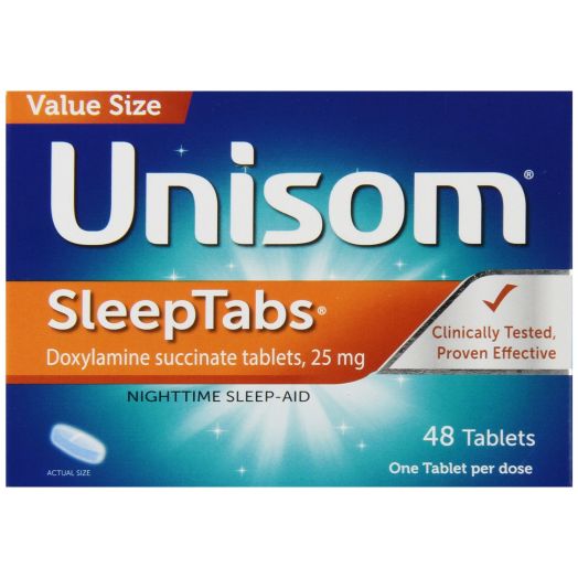 Unisom Sleep Tabs Tablets, 48-Count