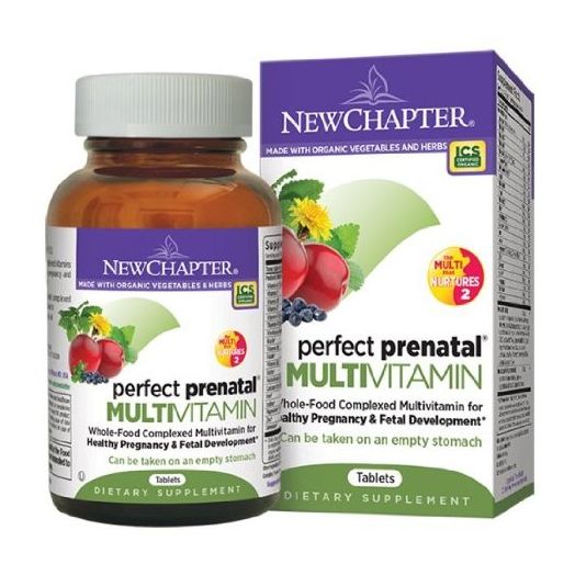 New Chapter Perfect Prenatal Multivitamin, 96 Tablets