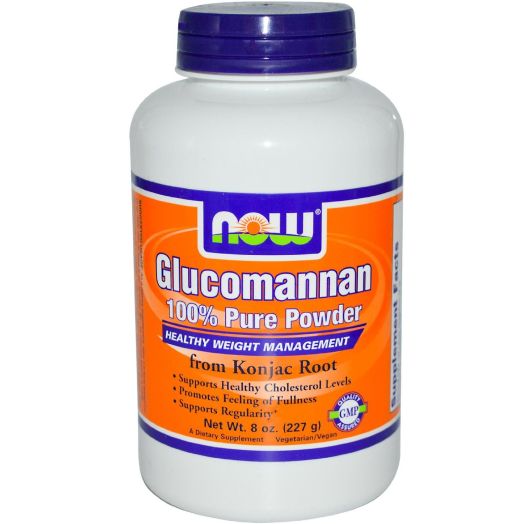 NOW Foods Glucomannan 100% Pure Powder - 8 oz.