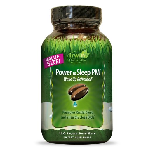 Irwin Naturals Power to Sleep Pm Economy Diet Supplement, 120 Count
