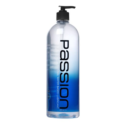 Passion Lubes, Natural Water-Based Lubricant, 34 Fluid Ounce