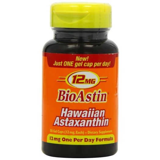 Nutrex Hawaii Bioastin Hawaiin Astaxanthin - 12 mg - 50 Gel Caps