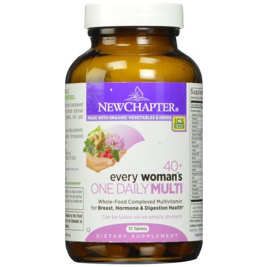 New Chapter Every Woman's One Daily 40+ Multivitamin, 72 Tablets