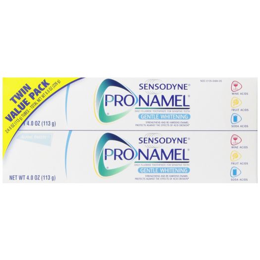 Sensodyne Pronamel Gentle Whitening Twin Pack Toothpaste, 4 Ounce