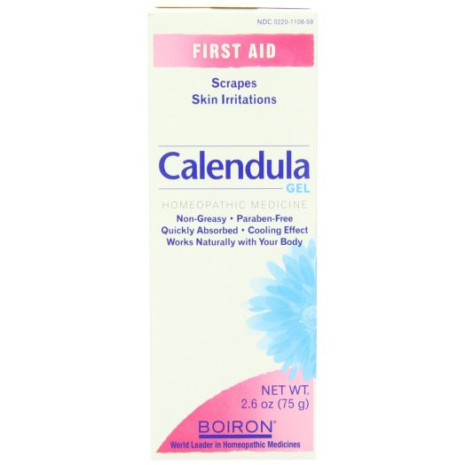 Boiron Homeopathic Medicine CalendulaBurns, Scrapes and Skin Irritations 2.6 Ounce Tube