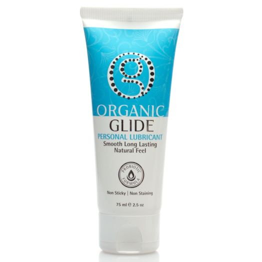 Organicglide Probiotic All Natural Personal Lubricant 2.5oz Tube, 100% Eddible